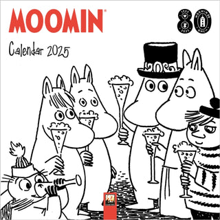 Cover image for 9781835621172 - Moomin: Comic Strip Mini Wall Calendar 2025 (Art Calendar)