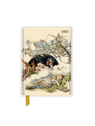 Cover image for 9781835621509 - British Library: Alice Asleep 2025 Luxury Pocket Diary Planner - Week to View