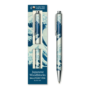 Cover image for 9781835621912 - Katsushika Hokusai: The Great Wave Boxed Decorative Ballpoint Pen