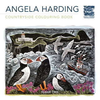 Cover image for 9781835622933 - Countryside (Angela Harding) Colouring Book