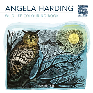Cover image for 9781835622940 - Wildlife (Angela Harding) Colouring Book