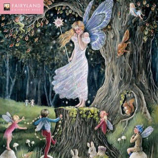 Cover image for 9781835623091 - Fairyland by Jean & Ron Henry Wall Calendar 2026 (Art Calendar)