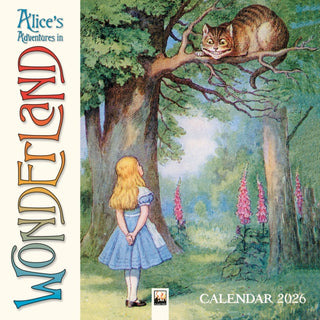 Cover image for 9781835623121 - Alice's Adventures in Wonderland Wall Calendar 2026 (Art Calendar)