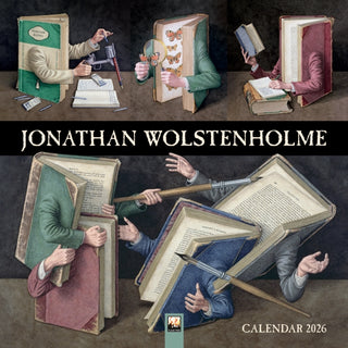 Cover image for 9781835623152 - Jonathan Wolstenholme Wall Calendar 2026 (Art Calendar)