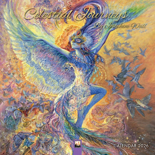 Cover image for 9781835623169 - Celestial Journeys by Josephine Wall Wall Calendar 2026 (Art Calendar)