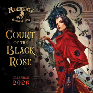 Cover image for 9781835623213 - Alchemy: Court of the Black Rose Wall Calendar 2026 (Art Calendar)