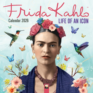 Cover image for 9781835623312 - Frida Kahlo: Life of an Icon Wall Calendar 2026 (Art Calendar)