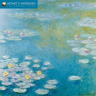 Cover image for 9781835623374 - Monet's Waterlilies Wall Calendar 2026 (Art Calendar)