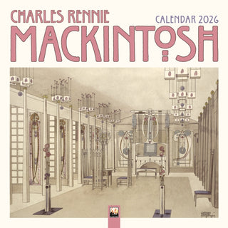 Cover image for 9781835623404 - Charles Rennie Mackintosh Wall Calendar 2026 (Art Calendar)