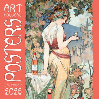 Cover image for 9781835623435 - Art Nouveau Posters Wall Calendar 2026 (Art Calendar)