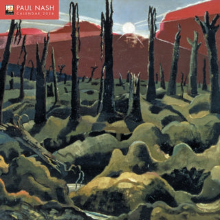 Cover image for 9781835623510 - Paul Nash Wall Calendar 2026 (Art Calendar)