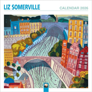 Cover image for 9781835623626 - Liz Somerville Wall Calendar 2026 (Art Calendar)