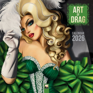 Cover image for 9781835623695 - Art of Drag Wall Calendar 2026 (Art Calendar)