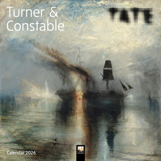 Cover image for 9781835623756 - Tate: Turner & Constable Wall Calendar 2026 (Art Calendar)