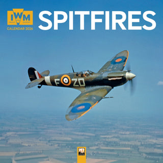 Cover image for 9781835623855 - Imperial War Museums: Spitfires Wall Calendar 2026 (Art Calendar)