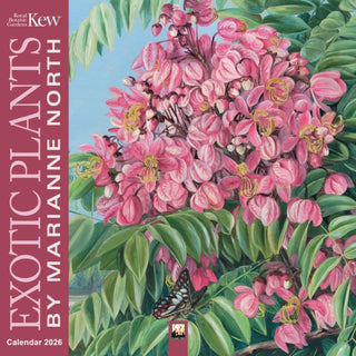 Cover image for 9781835623916 - Kew Gardens: Exotic Plants by Marianne North Wall Calendar 2026 (Art Calendar)