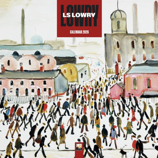 Cover image for 9781835623930 - L.S. Lowry Wall Calendar 2026 (Art Calendar)