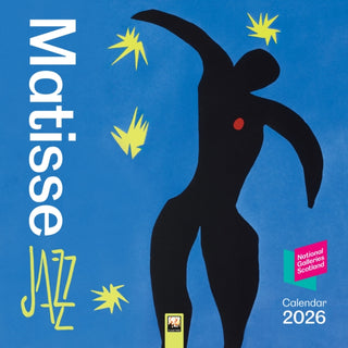 Cover image for 9781835623954 - National Galleries Scotland: Matisse Jazz Wall Calendar 2026 (Art Calendar)