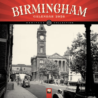 Cover image for 9781835624111 - Birmingham Heritage Wall Calendar 2026 (Art Calendar)