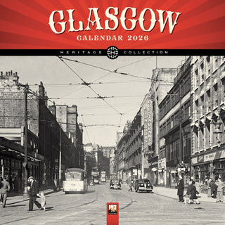 Cover image for 9781835624128 - Glasgow Heritage Wall Calendar 2026 (Art Calendar)