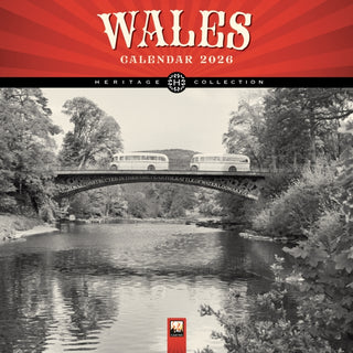 Cover image for 9781835624173 - Wales Heritage Wall Calendar 2026 (Art Calendar)