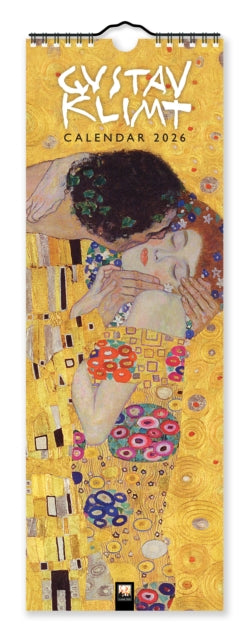 Cover image for 9781835624449 - Gustav Klimt Slim Calendar 2026 (Art Calendar)