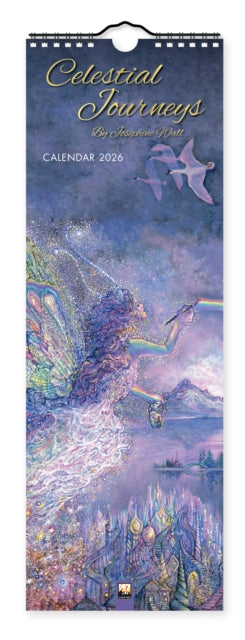 Cover image for 9781835624456 - Celestial Journeys by Josephine Wall Slim Calendar 2026 (Art Calendar)
