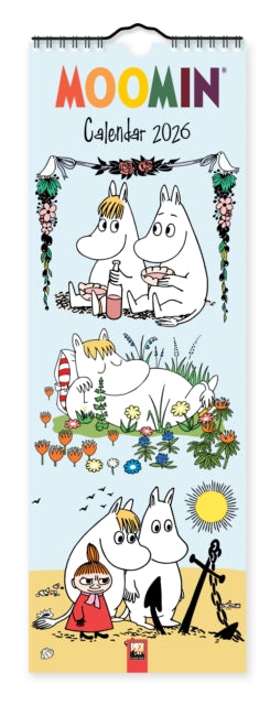 Cover image for 9781835624494 - Moomin Slim Calendar 2026 (Art Calendar)