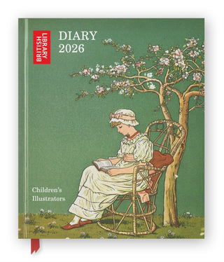 Cover image for 9781835624586 - British Library: Children's Illustrators 2026 Desk Diary Planner - Week to View, Illustrated throughout