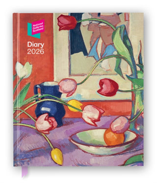Cover image for 9781835624593 - National Galleries Scotland 2026 Desk Diary Planner - Week to View, Illustrated throughout