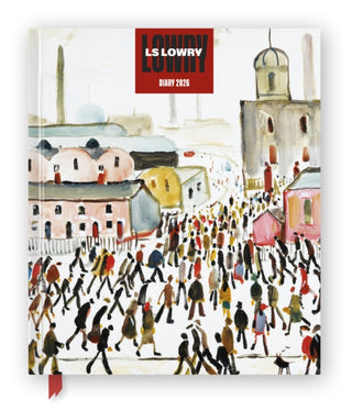 Cover image for 9781835624609 - L.S. Lowry 2026 Desk Diary Planner - Week to View, Illustrated throughout