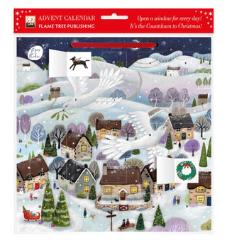 Supplemental image for 9781835624883 - Bex Parkin: Doves Advent Calendar (with stickers)