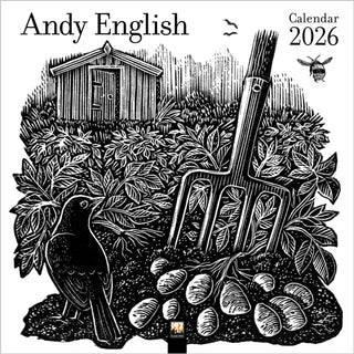Cover image for 9781835624890 - Andy English Wall Calendar 2026 (Art Calendar)