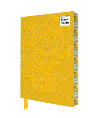 Cover image for 9781835627242 - Vincent van Gogh: Sunflowers Artisan Art Blank Notebook (Flame Tree Journals)