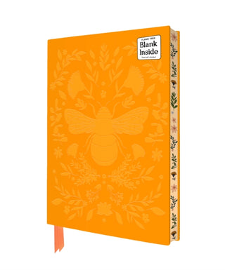 Cover image for 9781835627266 - Jade Mosinski: Bee Artisan Art Blank Notebook (Flame Tree Journals)