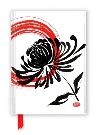 Cover image for 9781835628225 - Sumi Flowers: Chrysanthemum (Foiled Journal)