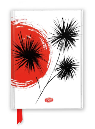 Cover image for 9781835628232 - Sumi Flowers: Calliandra (Foiled Journal)