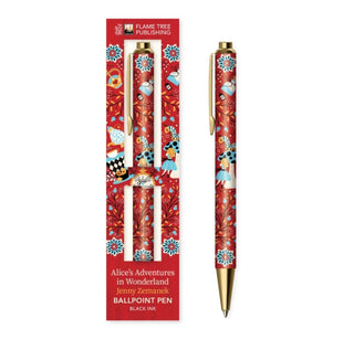 Cover image for 9781835628270 - Jenny Zemanek: Alice's Adventures in Wonderland Boxed Decorative Ballpoint Pen