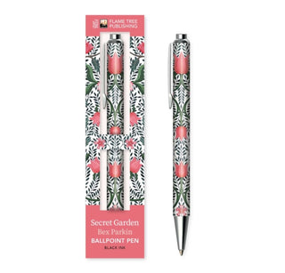 Cover image for 9781835628287 - Bex Parkin: Secret Garden Boxed Decorative Ballpoint Pen