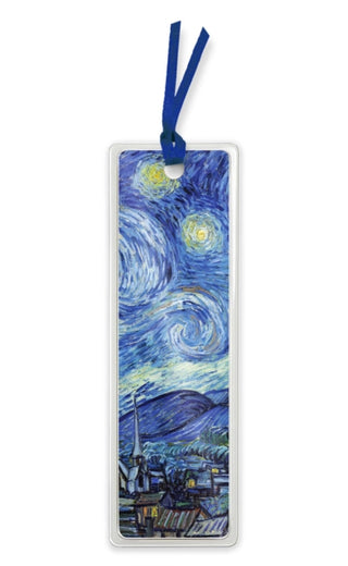 Cover image for 9781835628300 - Vincent van Gogh: The Starry Night Laminated Bookmarks (pack of 10)
