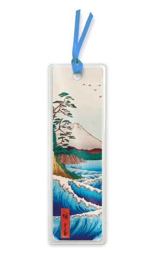 Cover image for 9781835628324 - Utagawa Hiroshige: The Sea at Satta Laminated Bookmarks (pack of 10)