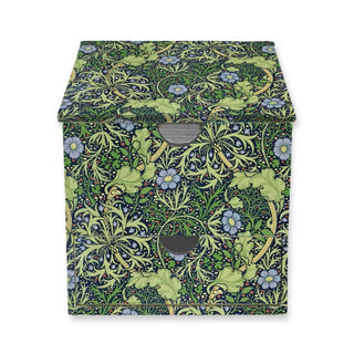 Cover image for 9781835628393 - William Morris: Seaweed Flame Tree Memo Box with Drawer