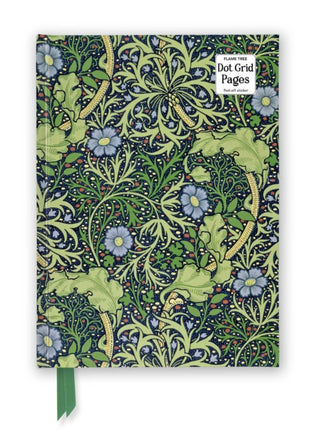 Cover image for 9781835628461 - William Morris: Seaweed (Foiled Dot Grid Journal)