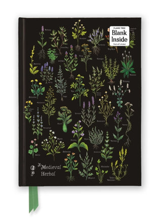 Cover image for 9781835628478 - Anna Stead: A Medieval Herbal (Foiled Blank Journal)