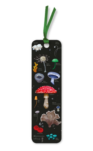 Cover image for 9781835628645 - Anna Stead: Mushrooms & Fungi Bookmarks (pack of 10)