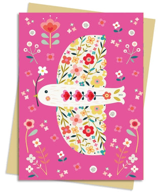 Cover image for 9781835628805 - Bee Brown: Pink Floral Dove Greeting Card Pack