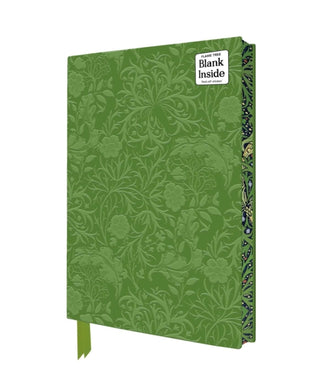 Cover image for 9781835628997 - William Morris: Seaweed Artisan Art Blank Notebook (Flame Tree Journals)