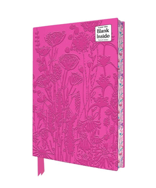 Cover image for 9781835629017 - Lucy Innes Williams: Pink Garden House Artisan Art Blank Notebook (Flame Tree Journals)