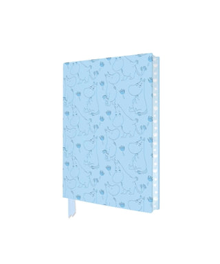 Cover image for 9781835629048 - Moomin and Flowers Artisan Art Pocket Notebook (Flame Tree Journals)