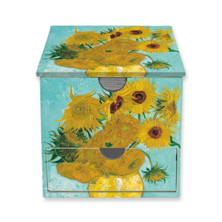 Cover image for 9781835629161 - Vincent van Gogh: Sunflowers Memo Box with Drawer